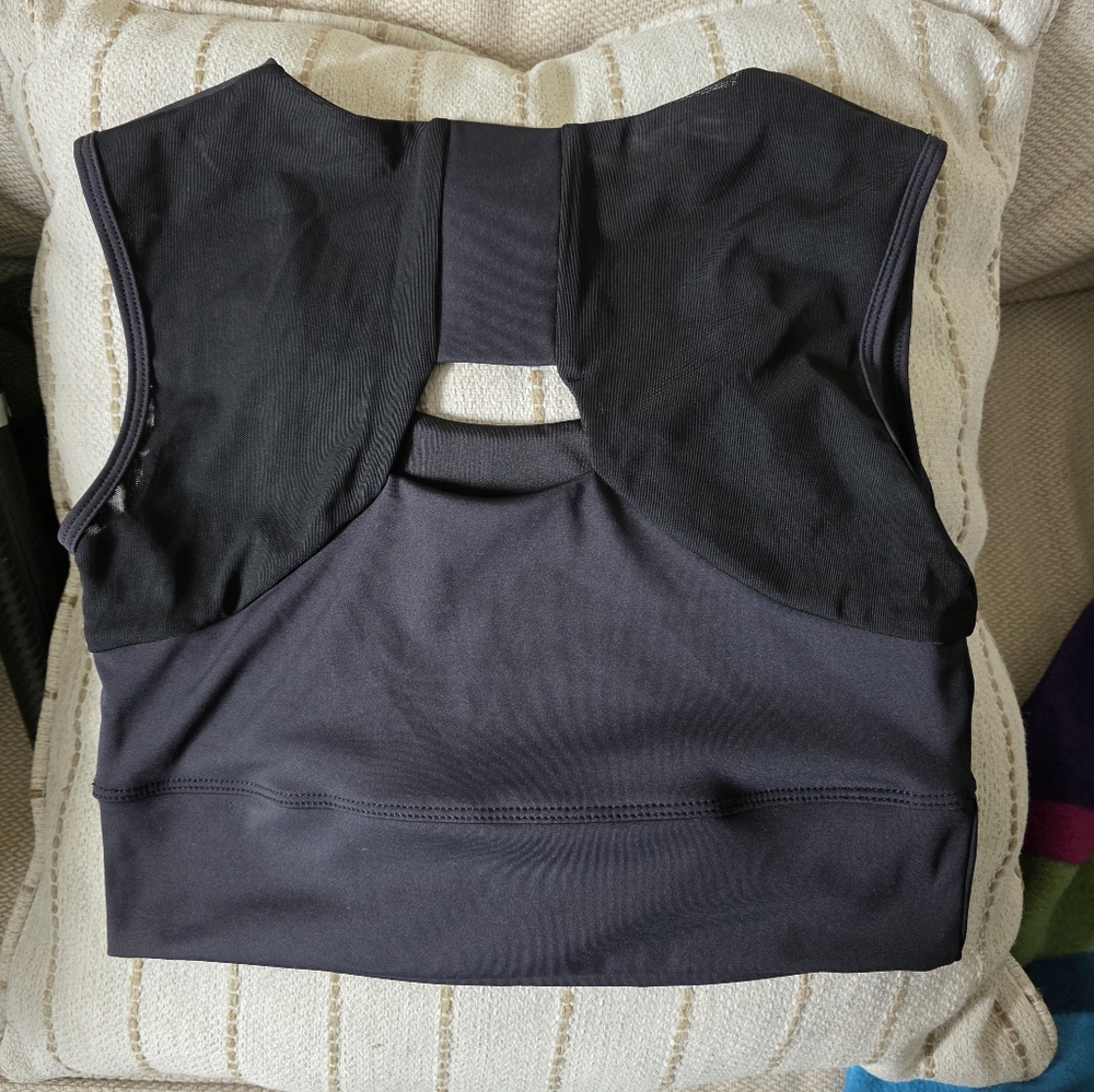 Black Sports Bra - Picture 2 of 2